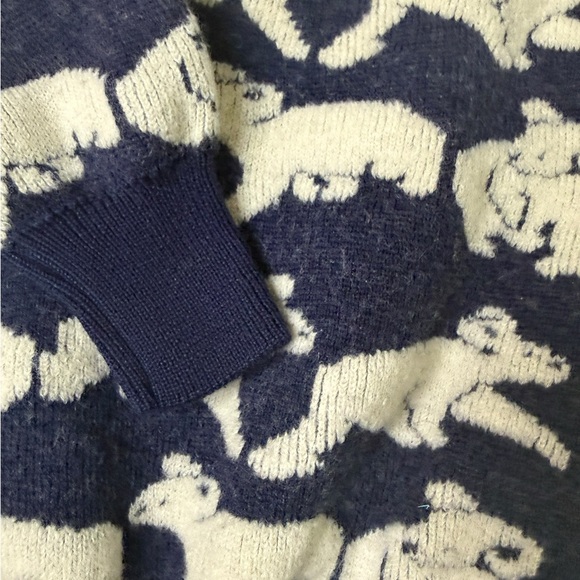 Vintage Koala Bear Hysport Pure New Wool Down under Size 14 Tight Knit Sweater - Picture 4 of 6